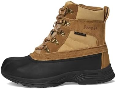 Propet Womens Cortland Snow Casual Boots Low Heel 1-2" - Black