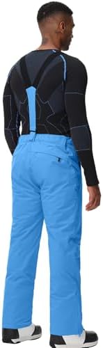 Men's Snow Ski Pants Insulated Waterproof Warm Winter Snowboard Bibs
