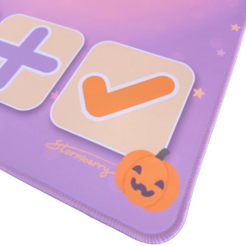 Stormberry SWAP SPOT XL Squishy Trading Mat 14x24, Pastel Halloween