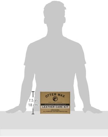 Otter Wax Essential Leather Care Kit | Complete Leather Cleaning & Conditioning Set | Clean, Condition, Shine, & Protect All-Types of Leather| All-Natural & PFAS-Free | Made in Portland USA