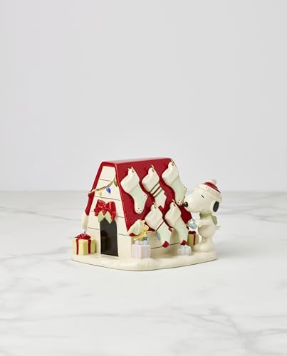 Lenox Peanuts Snoopy Christmas Decor for You Figurine