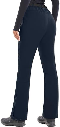 Heathyoga Snow Ski Pants Women Waterproof Softshell Insulated Winter Pants
