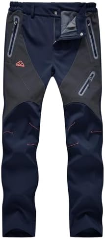 Rdruko Women's Snow Pants Waterproof Insulated Fleece Thermal Ski Hiking Snowboard Pants