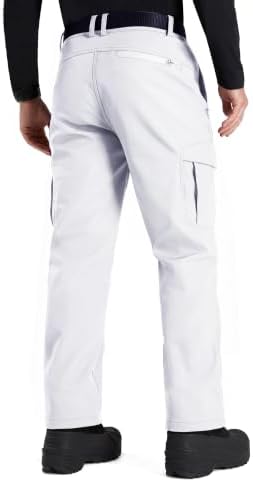 FREE SOLDIER Men's Outdoor Softshell Snow Ski Pants
