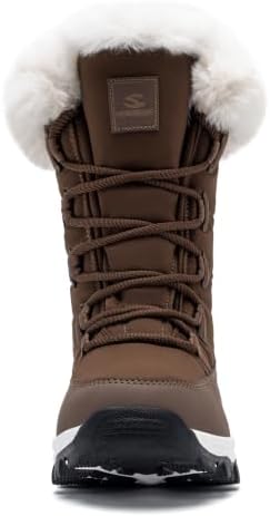 HOBIBEAR Women's Snow Boots Water Resistant Winter Shoes