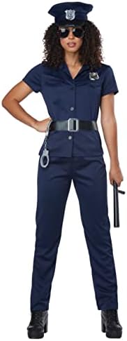 California Costumes Women's Police Woman - Adult Costume Adult Costume, Navy, Medium