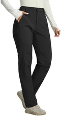 baleaf Women’s Winter Softshell Pants Fleece Lined Snow Pants