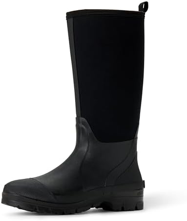 Amazon Essentials Men's Waterproof Neoprene Rubber Rain Boot