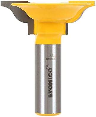 YONICO Entry Door Router Bits Tenon Cutter 1/2-Inch Ogee 1/2-Inch Shank 12165