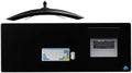 Cacoy 63" x 24" Giant Mouse Pad, Oversized Gaming Computer Mouse Mat, Black