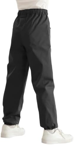 QBK Toddler Snow Pants Fleece Lined Waterproof Ski Pants for Boys & Girls