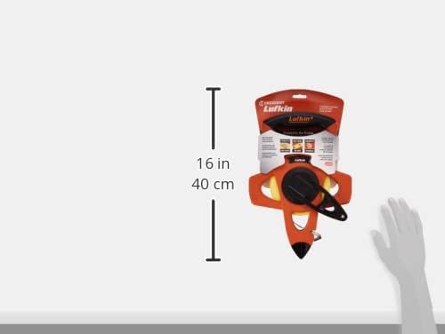 Crescent Lufkin 1/2" x 50' Hi-Viz Orange Fiberglass Tape Measure - FE050