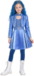 Kids Royal Princess Costume Girls Halloween Birthday Outfit Dress Up Set