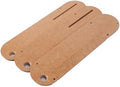 POWERTEC Zero Clearance Table Saw Insert 3-Pack – Fits Delta 36-725, 36-725T2, 36-5152, 36-5000, 36-5000T2 – MDF Throat Plate for Cleaner Cuts, Kickback Prevention, Easy Installation (72228)