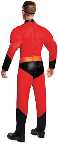 Disguise The Incredibles Mr. Incredible Deluxe Costume, Official The Incredibles Costume for Adults