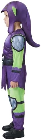 Toddler Boys Gobby Costume | Kids Spidey and His Amazing Friends Green Goblin Jumpsuit, Headpiece
