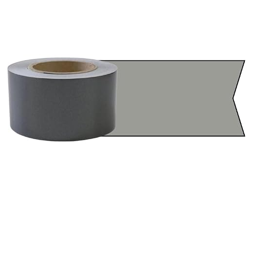 Universal/TFX 2" x 50' Solid Pinstripe Automotive Pinstriping Tape for Cars, Trucks, suvs, and More (060 Pewter Metallic)