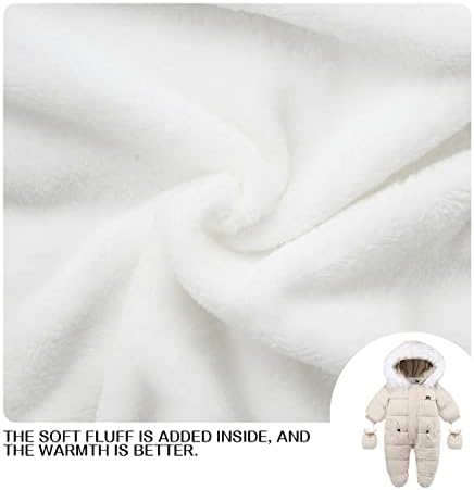 Baby Girls Winter Snowsuits Toddler Jackets For Boy Infant Jumpsuit
