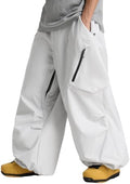GSOU SNOW Womens Mens Snowboard Pants Baggy Snow Ski Pants for Snowsports