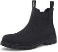 Cestfini Chelsea Boots Men Slip-On Western Hiking Boots
