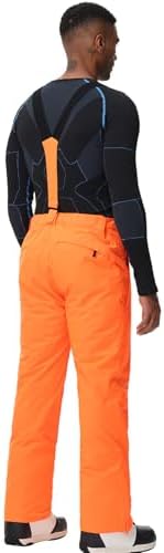 Men's Snow Ski Pants Insulated Waterproof Warm Winter Snowboard Bibs