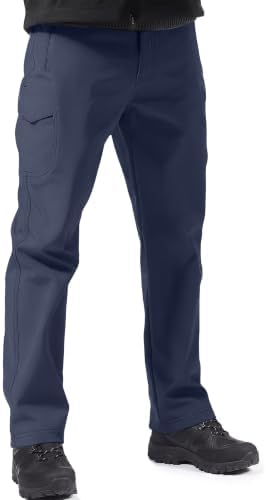 FREE SOLDIER Men's Outdoor Softshell Snow Ski Pants