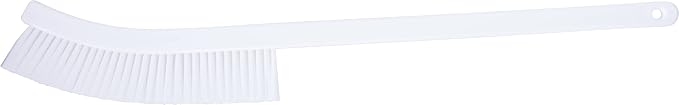 SPARTA Plastic Narrow Radiator Brush for Dusting Between Radiators, Vents, And Ducts, 24 Inches, White