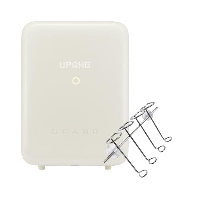 NEW UPANG Signature2 Plus LED Baby Bottle Sanitizer (UP920A+) (Vanilla Cream) & Toothbrush Holder Set