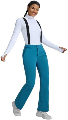 baleaf Waterproof Snow Pants Womens Insulated Ski Bibs