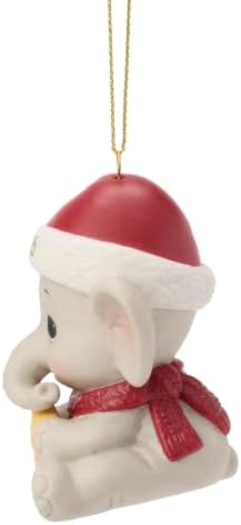 Precious Moments 2026 Elephant Christmas Porcelain Keepsake Ornament 261009