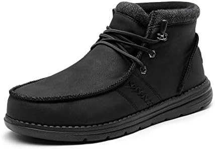 Bruno Marc Men's Slip-on Shoes Loafers Winter Boots