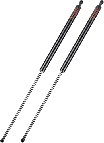 SE1200M80BL 030359 29 inch Gas Strut 85 lbs 378 N Per Shock, 29" Gas Spring Prop Lift for Trailer Hatch Door Truck Undercover Tonneau Cover Pick-up Bed Cover Boat Engine Cover, Qty 2