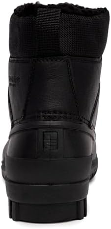 LONDON FOG Aspen Winter Boots for Men Waterproof Snow - Insulated Duck Mens Snow Boots or Rain Boots, Black Tan or Brown, Size 7 to 15 Medium and Extra Wide Widths