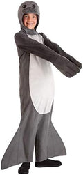 Kid's Seal Costume with Bodysuit & Headpiece for Ocean Theme School Events Halloween or Animal Dress-Up X-Large