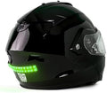 BITEHARDER Snowmobile Helmet Safety Light, Green