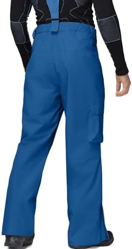 Men's Ski Snow Pants Insulated Waterproof Snowboard Cargo Pants Bibs Regular Fit