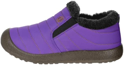 Eagsouni Womens Mens Snow Boots Winter Slip On Shoes