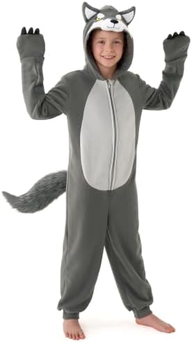 Spooktacular Creations Halloween Animal Costume Kids, Animal Jumpsuit for Toddler Halloween Dress Up Costume Party