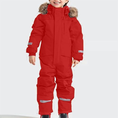 Snow Suit for Kids Boys Girls One Piece Winter Toddler Snowsuit