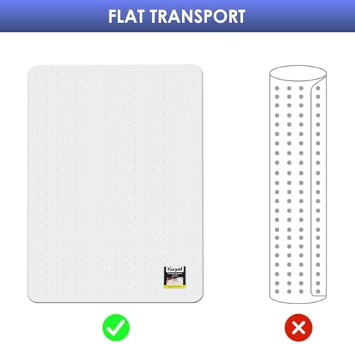 Kuyal Office Chair Mat for Carpet, 2 Pack Heavy Duty Computer Chair Mat