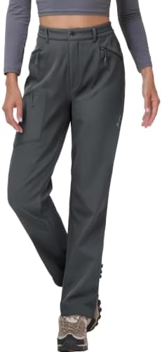 Women's Fleece-Lined Softshell Hiking Pants