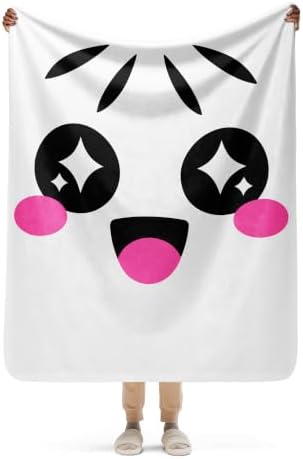 Squishy Dumpling Easy Halloween Costume Graphic Sherpa Throw Blanket