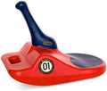 Freestyle Mini Luge Snow Sled – Made in USA – Lightweight Steerable Sit-Down Racer