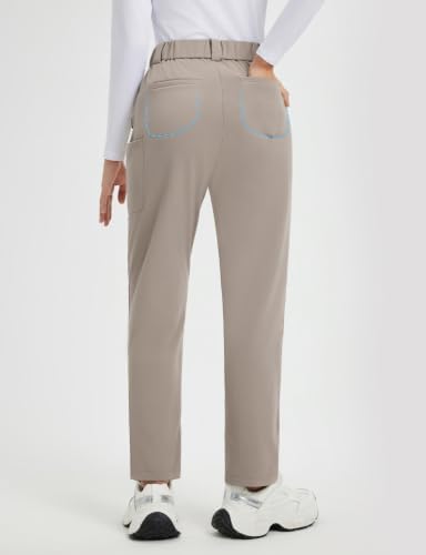 baleaf Womens Fleece Lined Pants with 5 Pockets Thermal Cold Gear