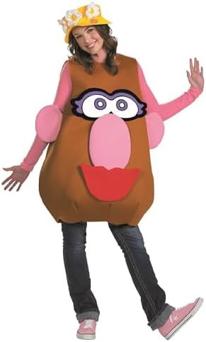 Potato Head Costume, Official Mr. and Mrs. Potato Head Costume with Detachable Features