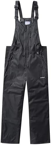 DAFENGEA Women's Ski Snow Bibs Adjustable Straps Overalls