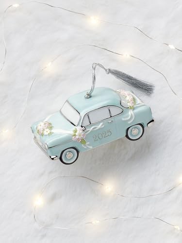 Lenox 2025 Just Married Vintage Car Christmas Hanging Ornament