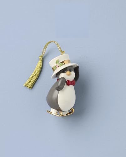Lenox Penguin Christmas Hanging Ornament