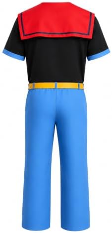 Sailor Man Costume Halloween 7Pcs Adults Sailor Outfits