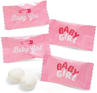 Its A Girl! Buttermint (108 pieces) Baby Shower and Gender Reveal Candy